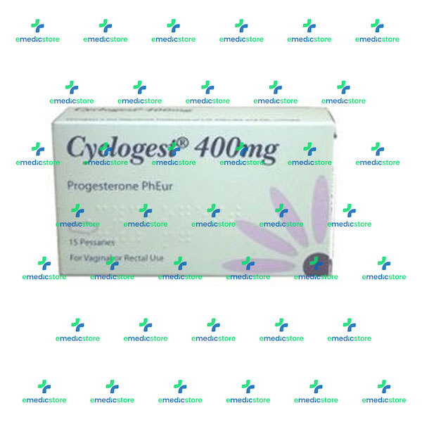 CYCLOGEST 400MG SUPPOSITORIES