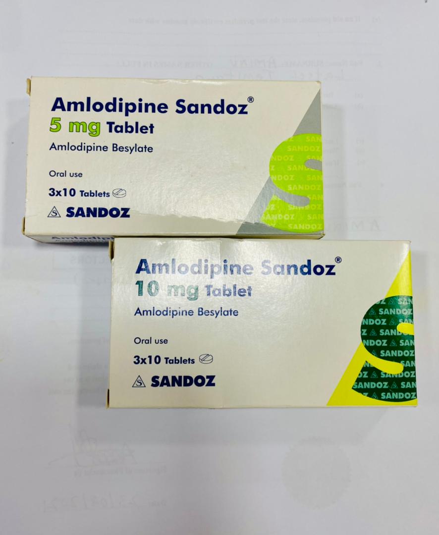 AMLODIPINE 10MG TABLETS SANDOZ (3MONTHS SUPPLY)