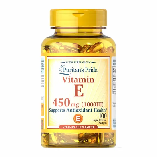 Puritan's pride Vitamin E 450mg(1000IU) 