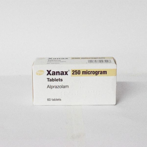 XANAX 250 Micrograms 60tabs