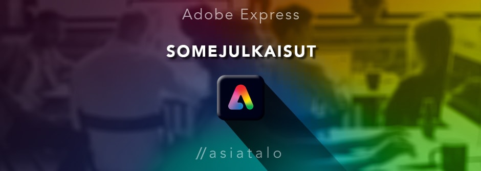Adobe Express´n esittelykuva.