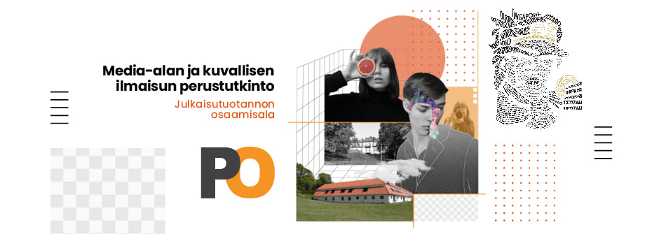 Media-alan ja kuvallisen ilmaisun perustutkinto I Paasikivi-Opisto Media-alan ja kuvallisen ilmaisun perustutkinnon kuvituskuvaa sekä Paasikivi-Opiston logo