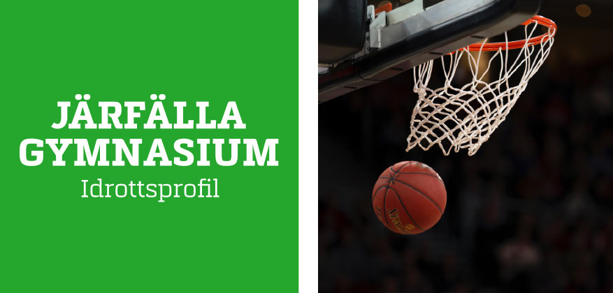 Basketboll som faller ner från en basketkorg.