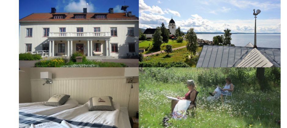 Måla i hjärtat av Dalarna - Rättvik vid Siljans strand