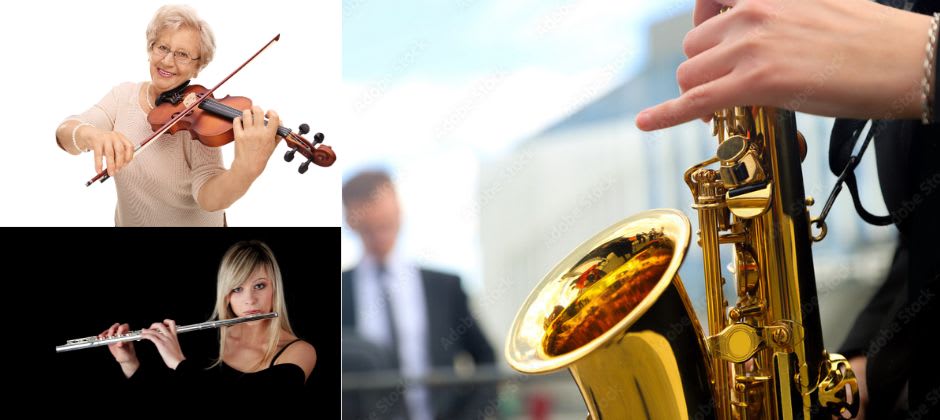 Lär dig spela ett instrument - barn, vuxna, senior, MusikskolanStockholm.se
