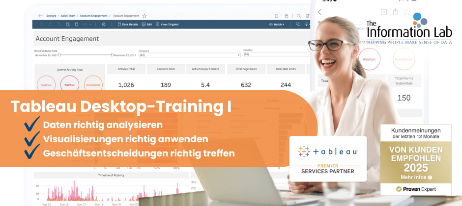Tableau Desktop-Training I: Für Einsteiger