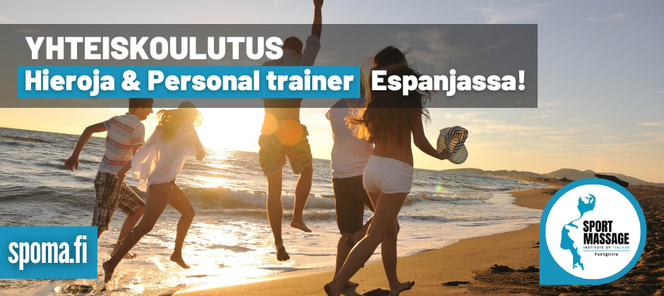 Hieroja & Personal Trainer Espanjassa, Sport Massage Institute of Finland