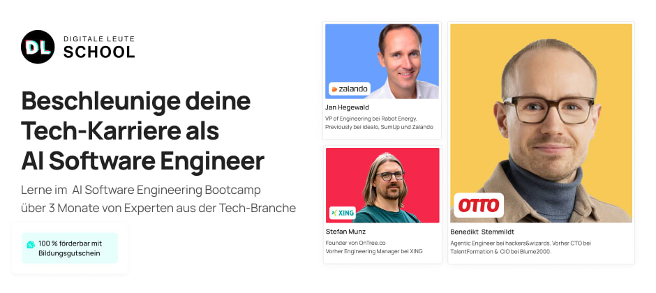 AI Software Engineering, Digitale Leute School