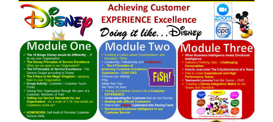 Disney's Customer Service Excellence + FISH!