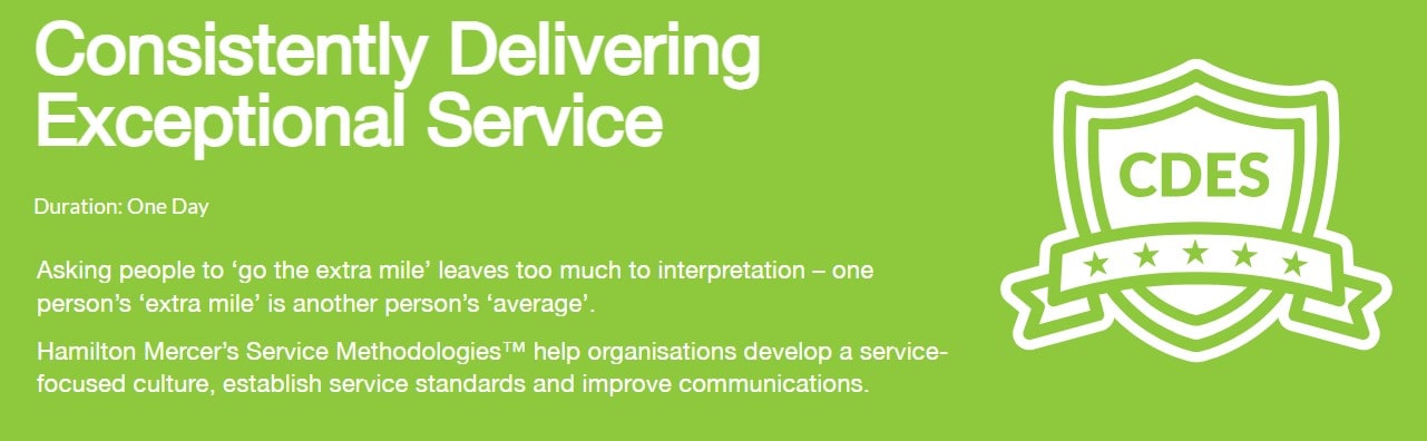 Consistently Delivering Exceptional Service, Hamilton Mercer