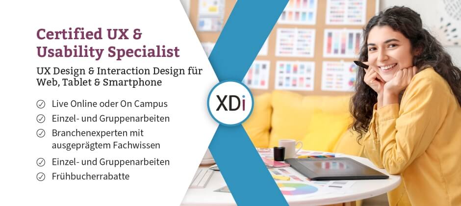 Seminar Certified UX & Usability Specialist, Live Online oder On Campus