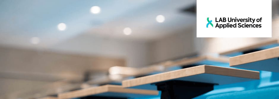 Bachelor of Hospitality Management | Tourism and Hospitality Management kampus pöytiä ja lab logo