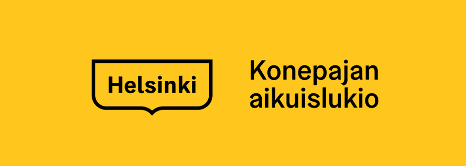 Konepajan aikuislukio helsingin konepajan aikuislukion logo