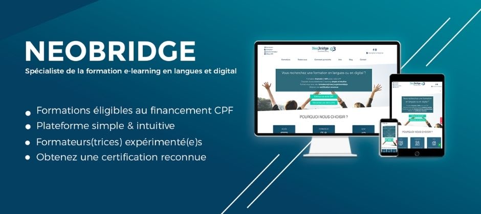 Présentation de l'organisme de formation Neobridge