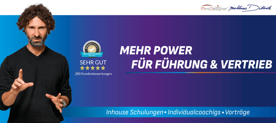 mindDesigner Training für Führung & Vertrieb