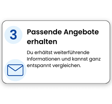 Passende Angebote erhalten