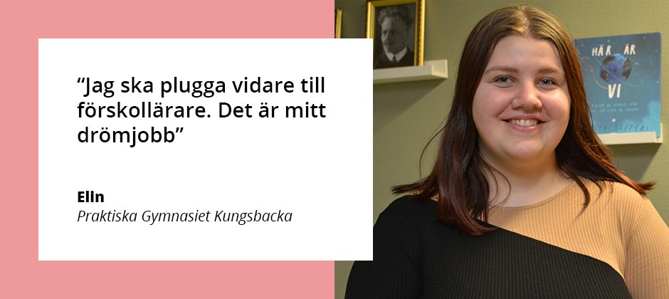 Elin på Praktiska Gymnasiet Kungsbacka