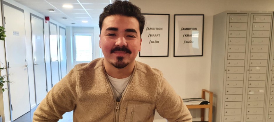 Heydar på Barn- och fritidsprogrammet