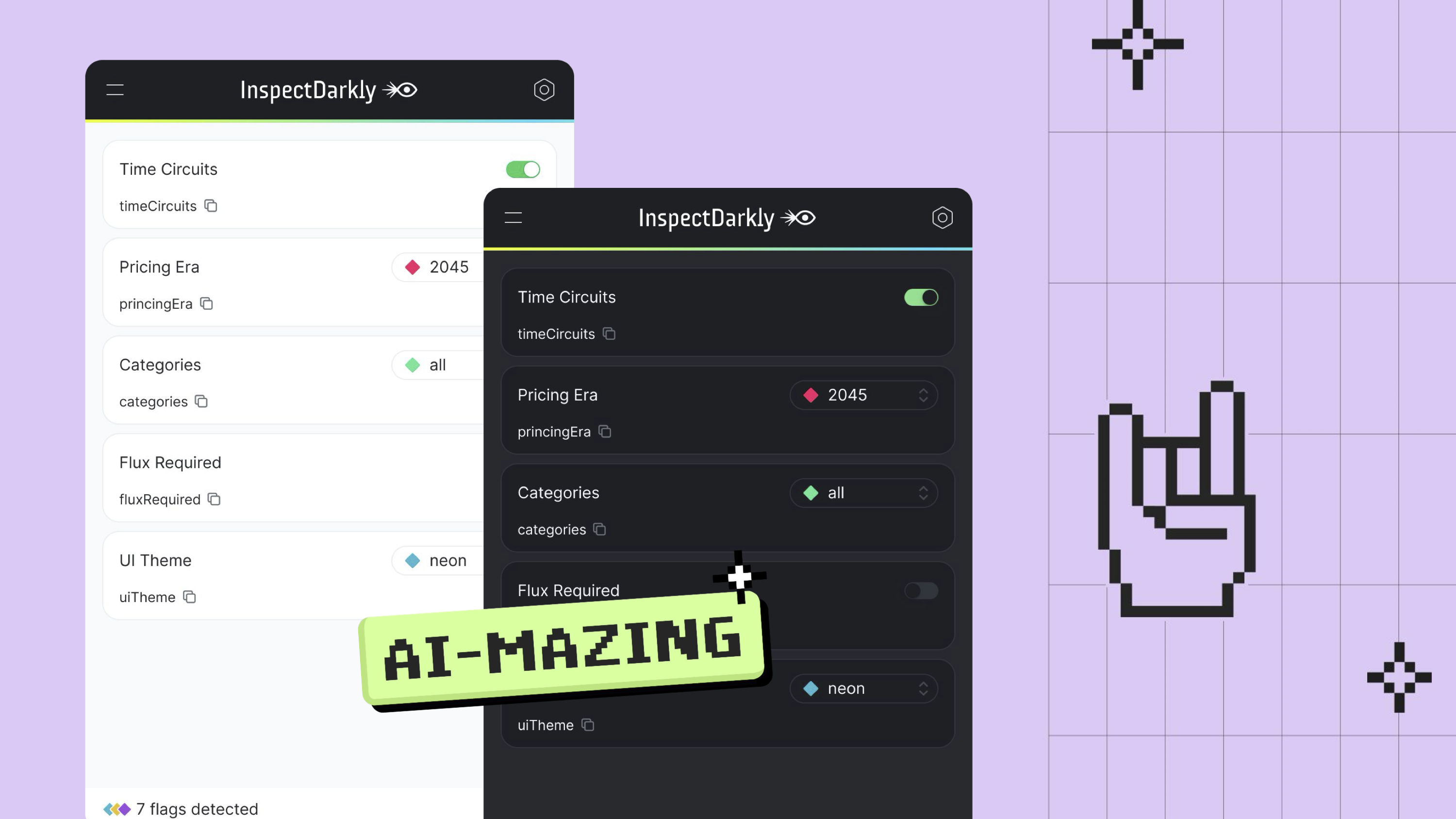 InspectDarkly, a browser extension for developers