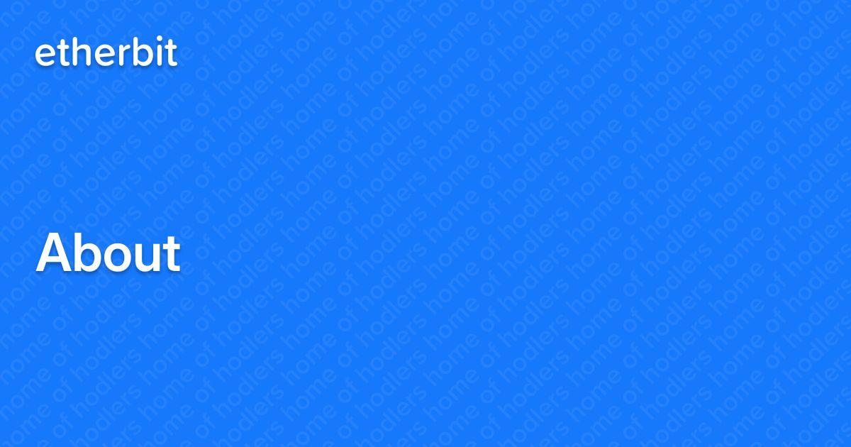About - Etherbit.in