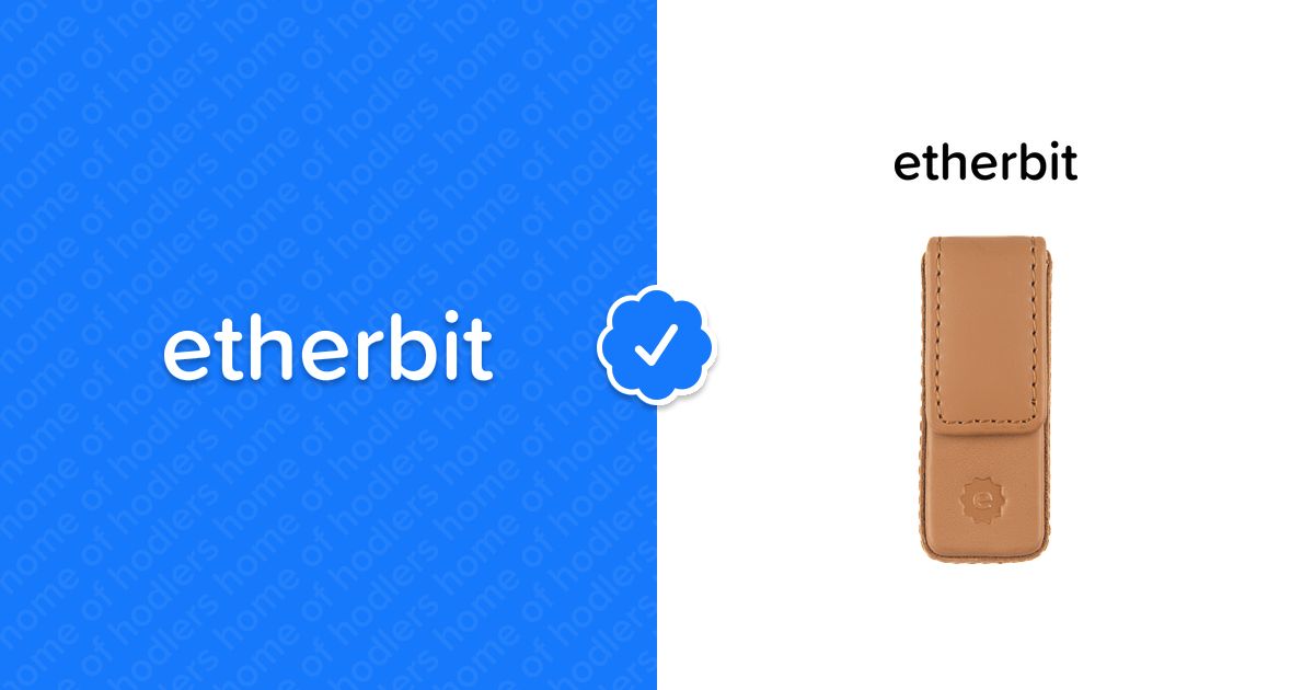 Etherbit Cover for Ledger Nano S Plus -...