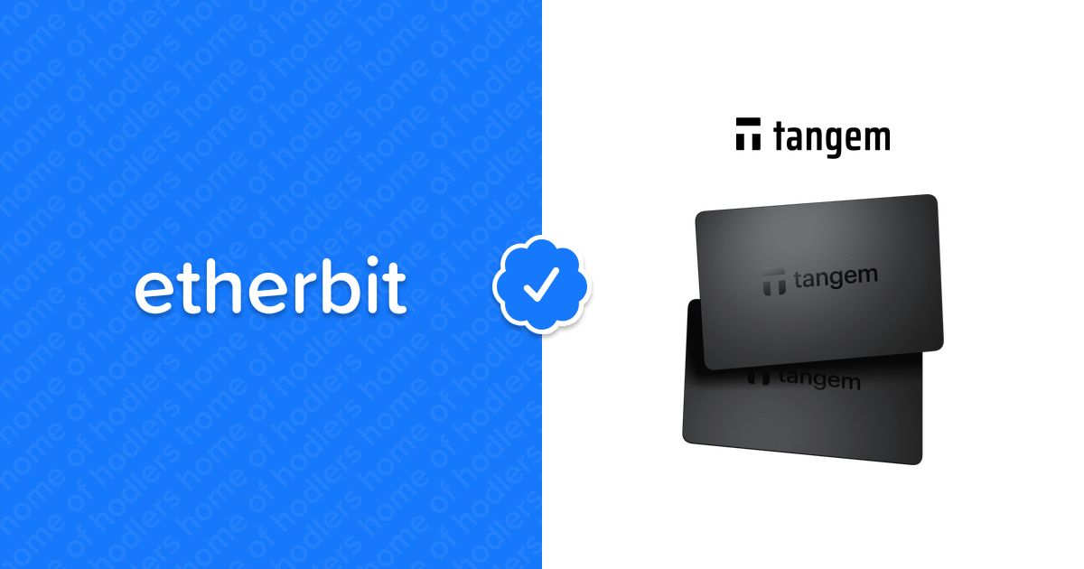 Tangem Wallet Pack of 2 - CC EAL6+ certified Bitcoin (BTC) hardware wallet (NFC) - Hardware wallet - Etherbit.in
