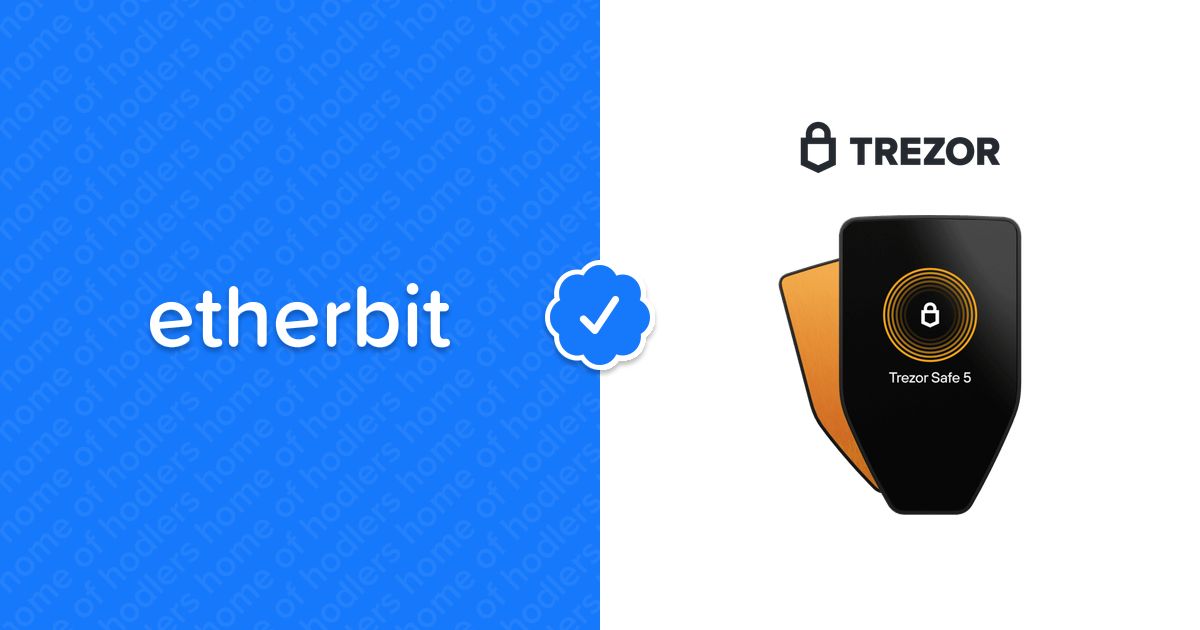 Trezor Safe 5 - Bitcoin Only - Open-source CC EAL6+ certified Bitcoin (BTC) touchscreen hardware wallet with PIN authentication - Hardware wallet - Etherbit.in