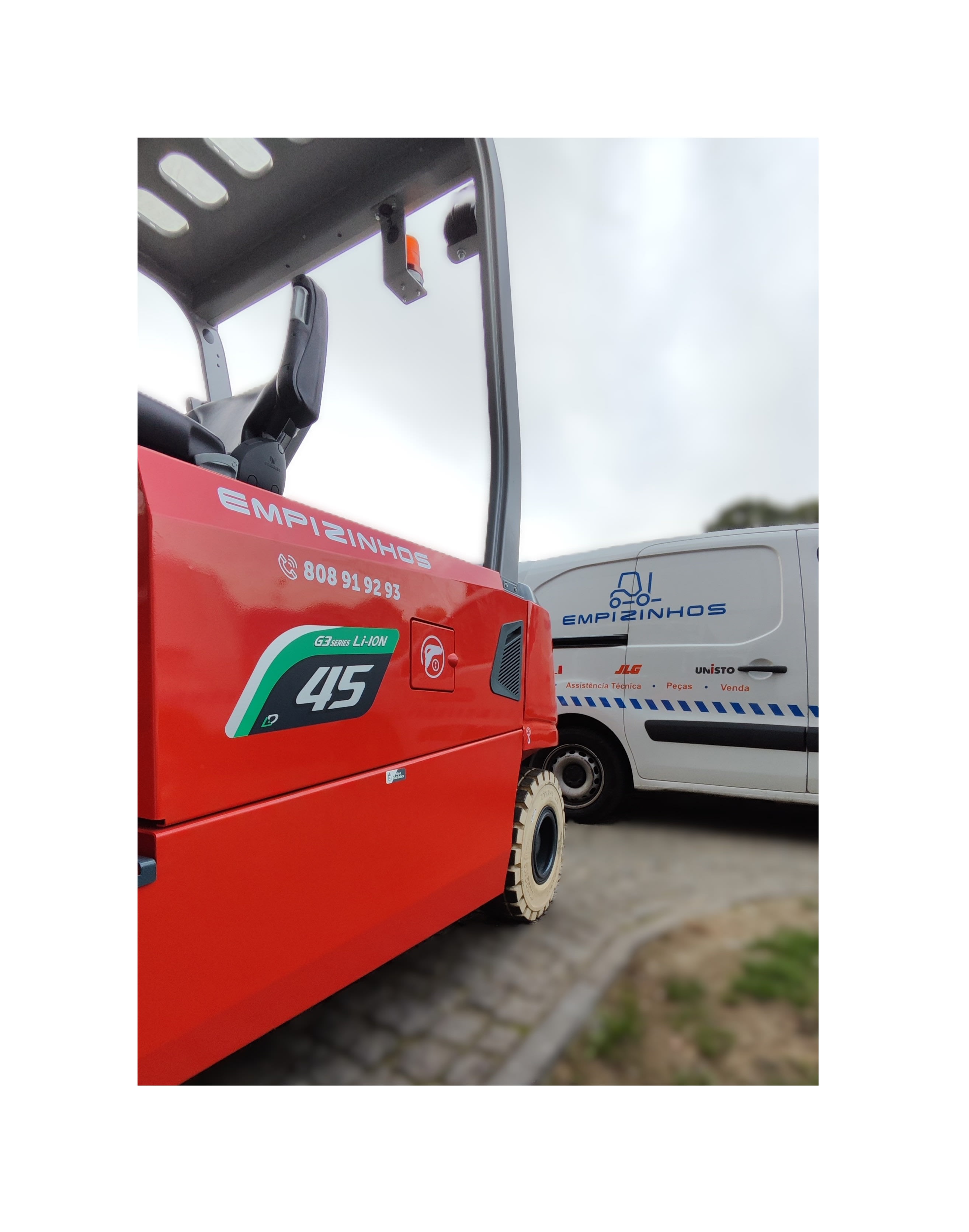 HELI Série G3 4,5 T de Lítio