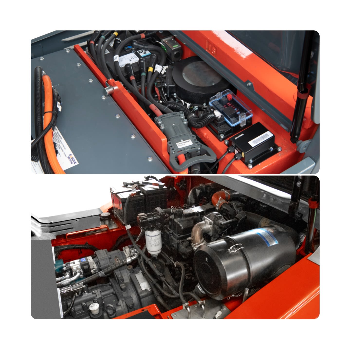 A Empizinhos oferece uma gama diversificada de empilhadores, incluindo modelos a combustão e elétricos.