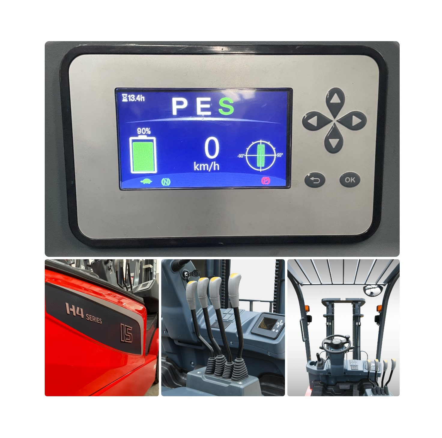 Potência e manobrabilidade num só empilhador – HELI H4 1500kg!