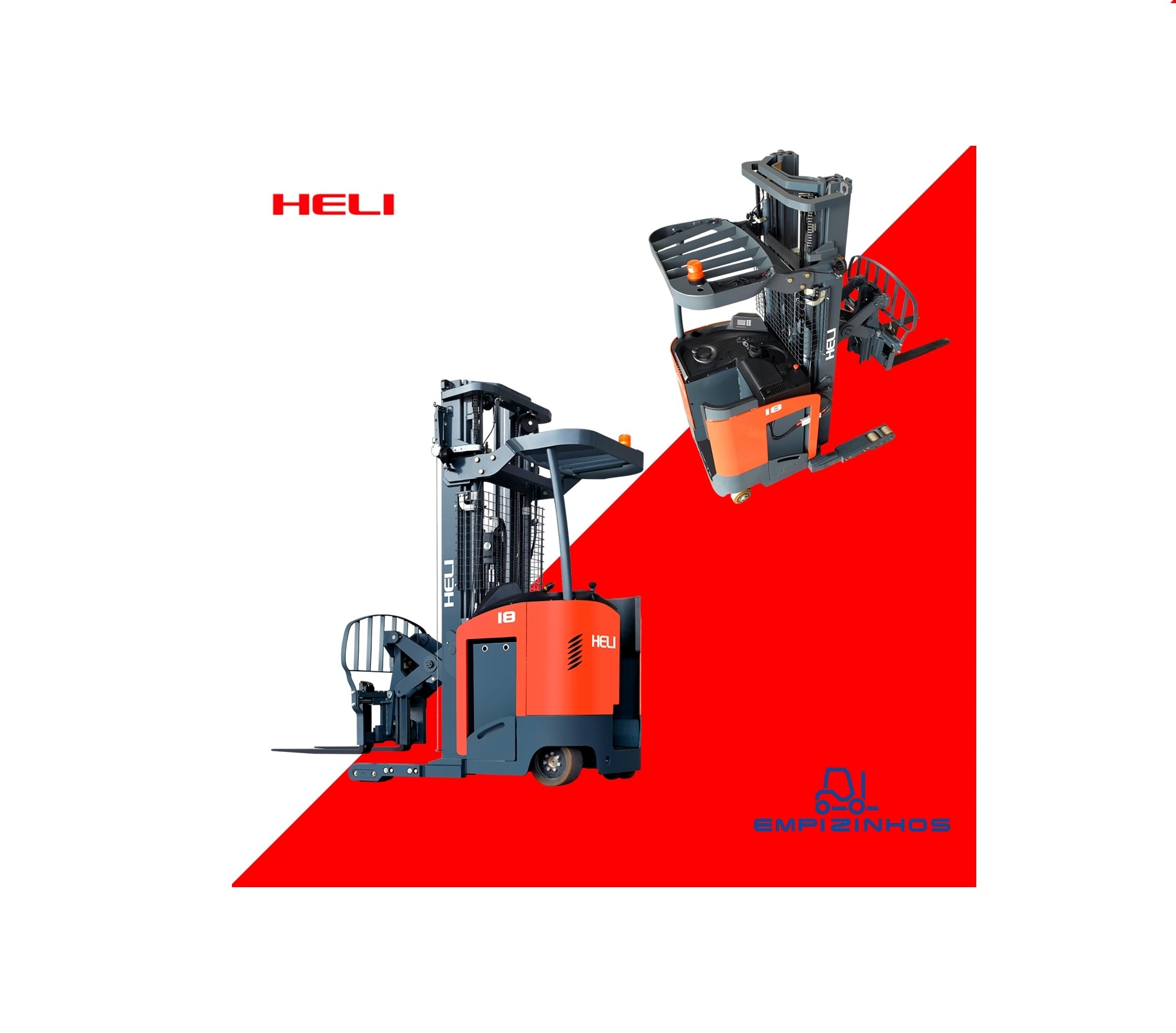 Sempre na vanguarda, a HELI fornece os melhores equipamentos para todas as suas necessidades de manuseamento de materiais.