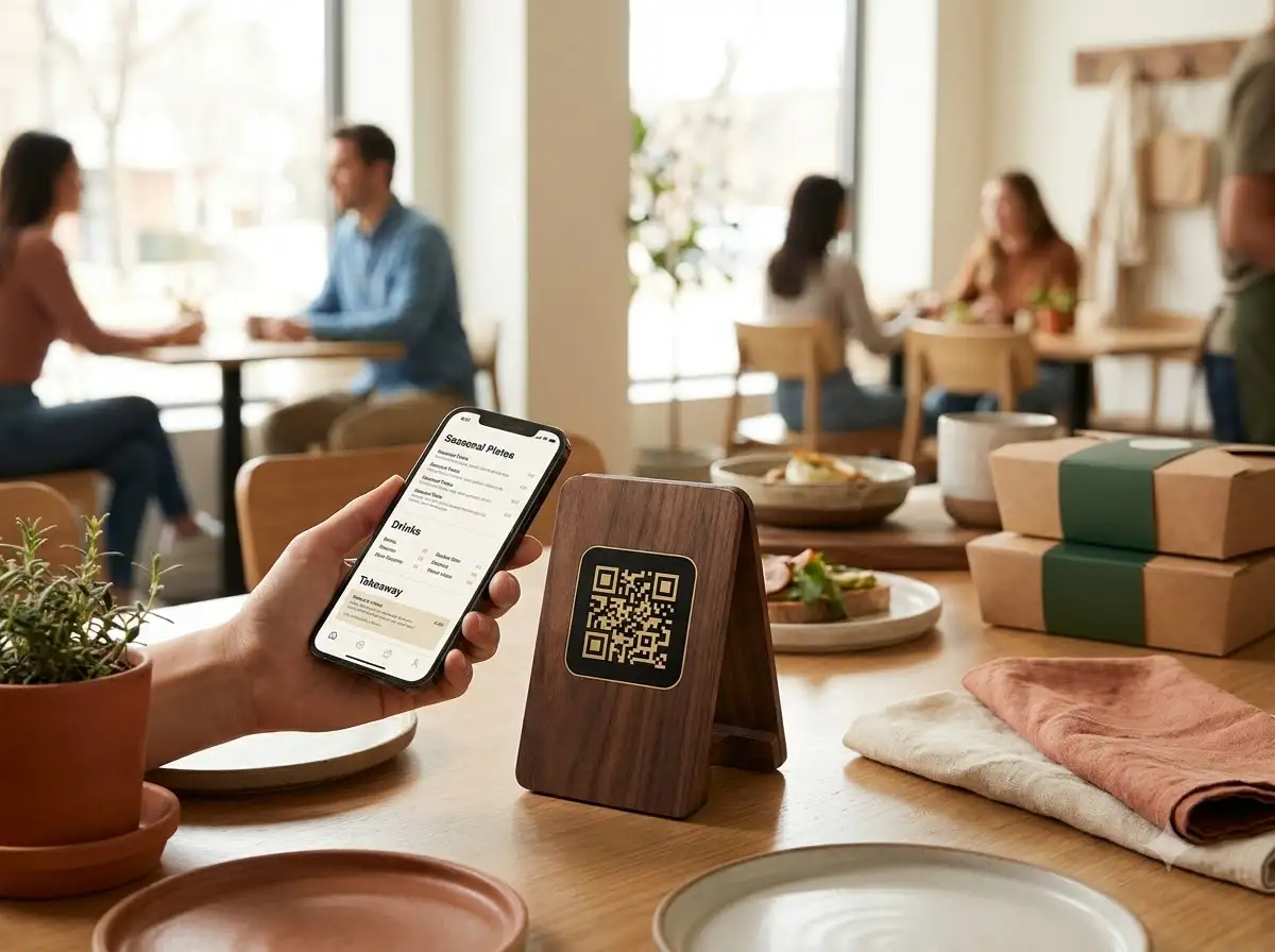Restaurant Menu QR Code Generator preview