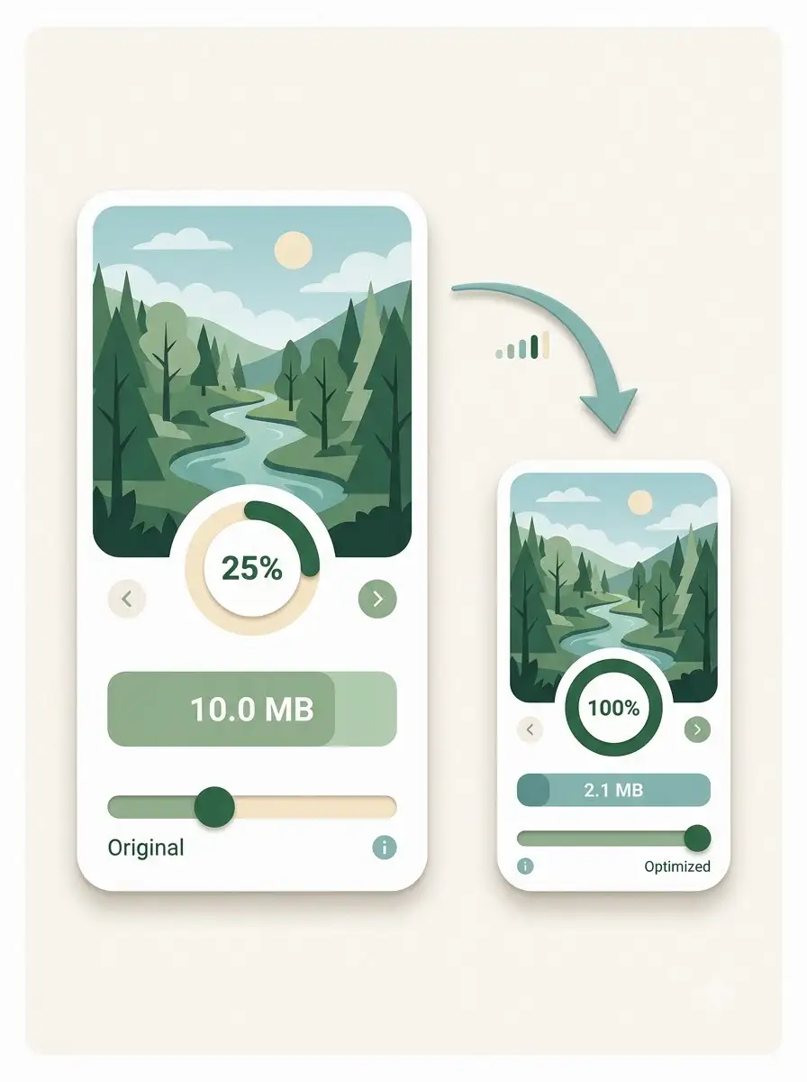 Image Compressor — Compress JPG, PNG & WebP Online preview