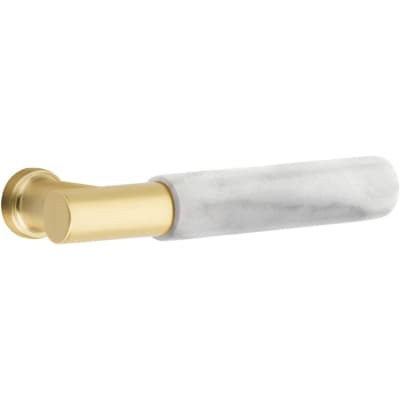 T-Bar White Marble Lever