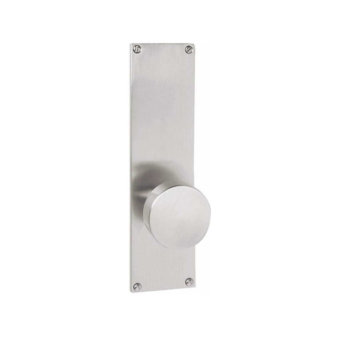 Crystal Door Hardware - Lowell Privacy Door Knob and Quincy Rose with  Concealed Screws in Satin Brass - Emtek Hardware