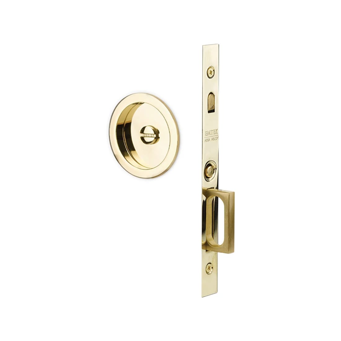 Round Pocket Door Tubular Locks | Emtek