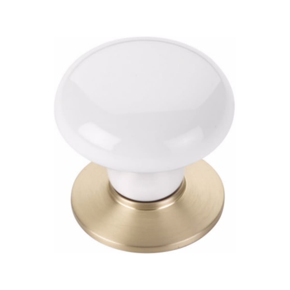 Ice White Porcelain Cabinet Knob