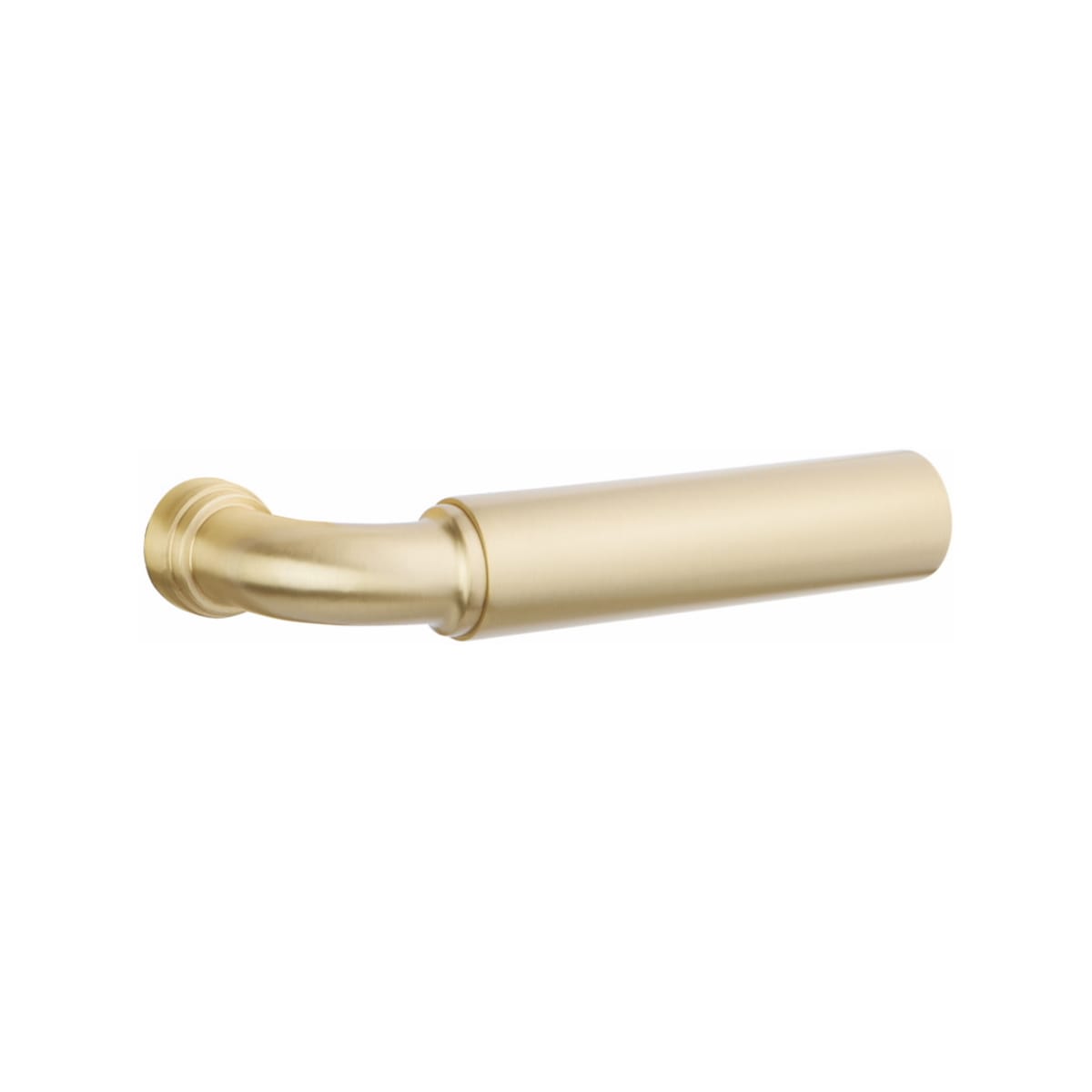 Manning Dummy Lever Satin Brass - Rectangular Rosette - Handles & More