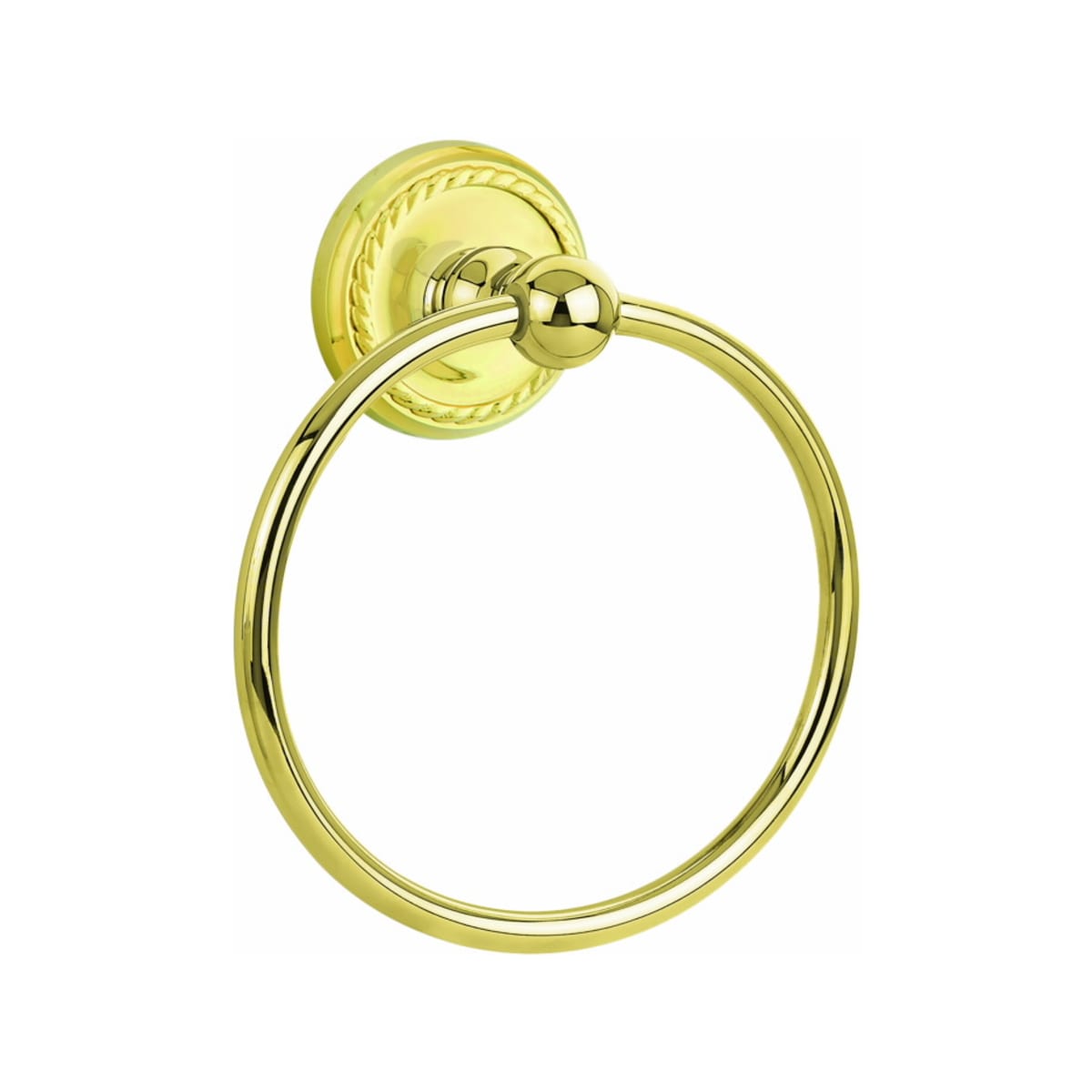 Towel Ring Polished Brass