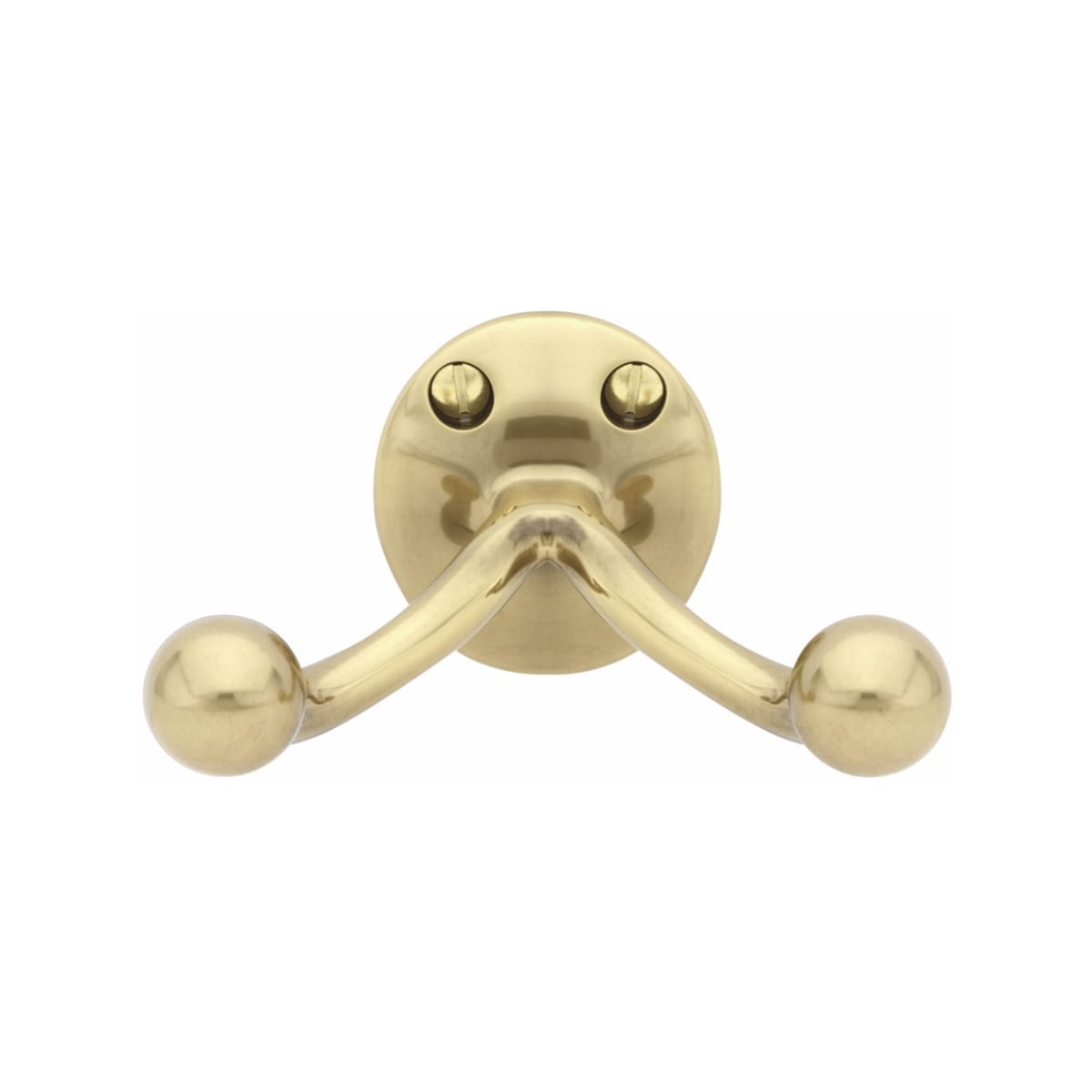 COAT HOOK DOUBLE BRASS - Les Industries Fipec