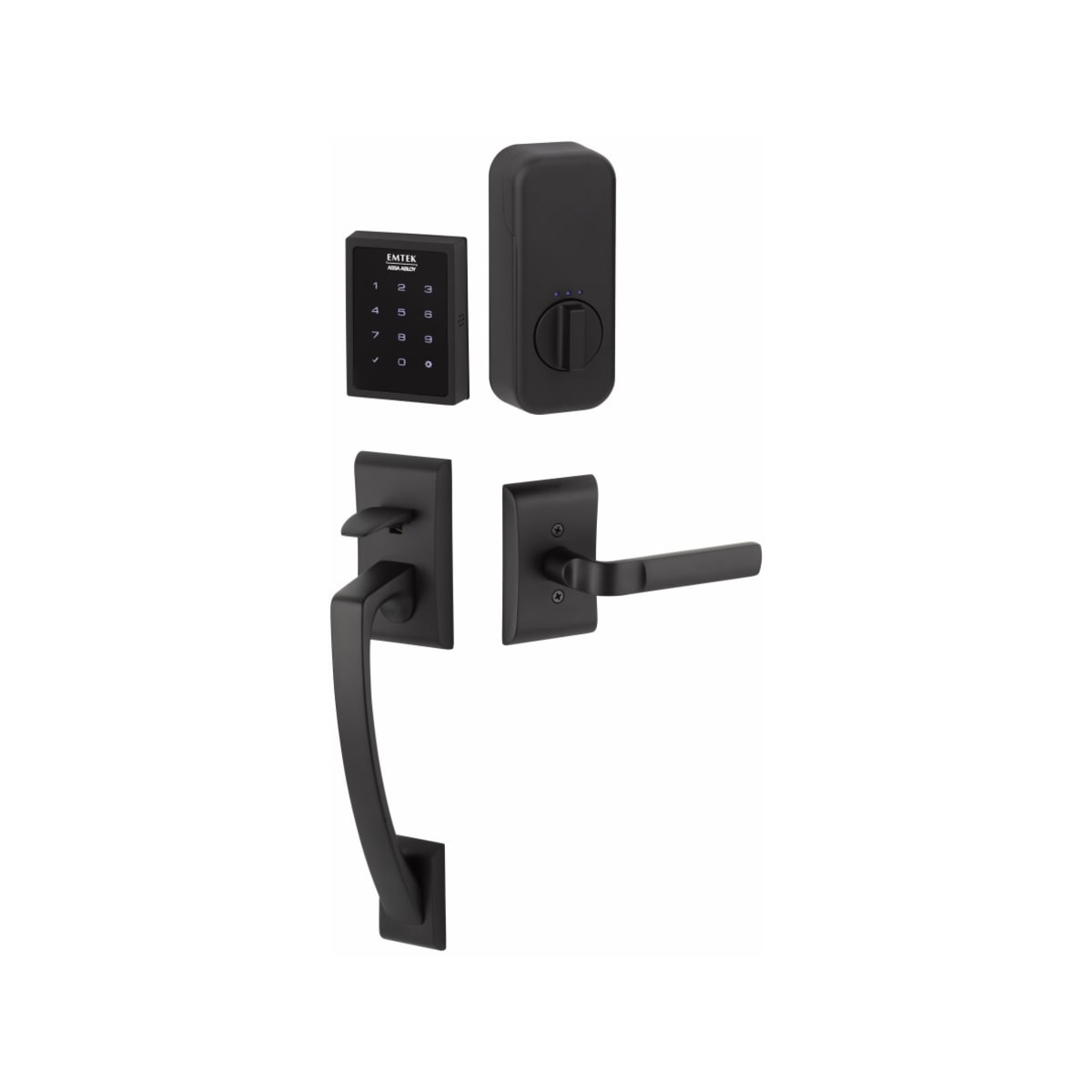 Ares EMPowered™ Motorized Touchscreen Keypad Entry Set Emtek