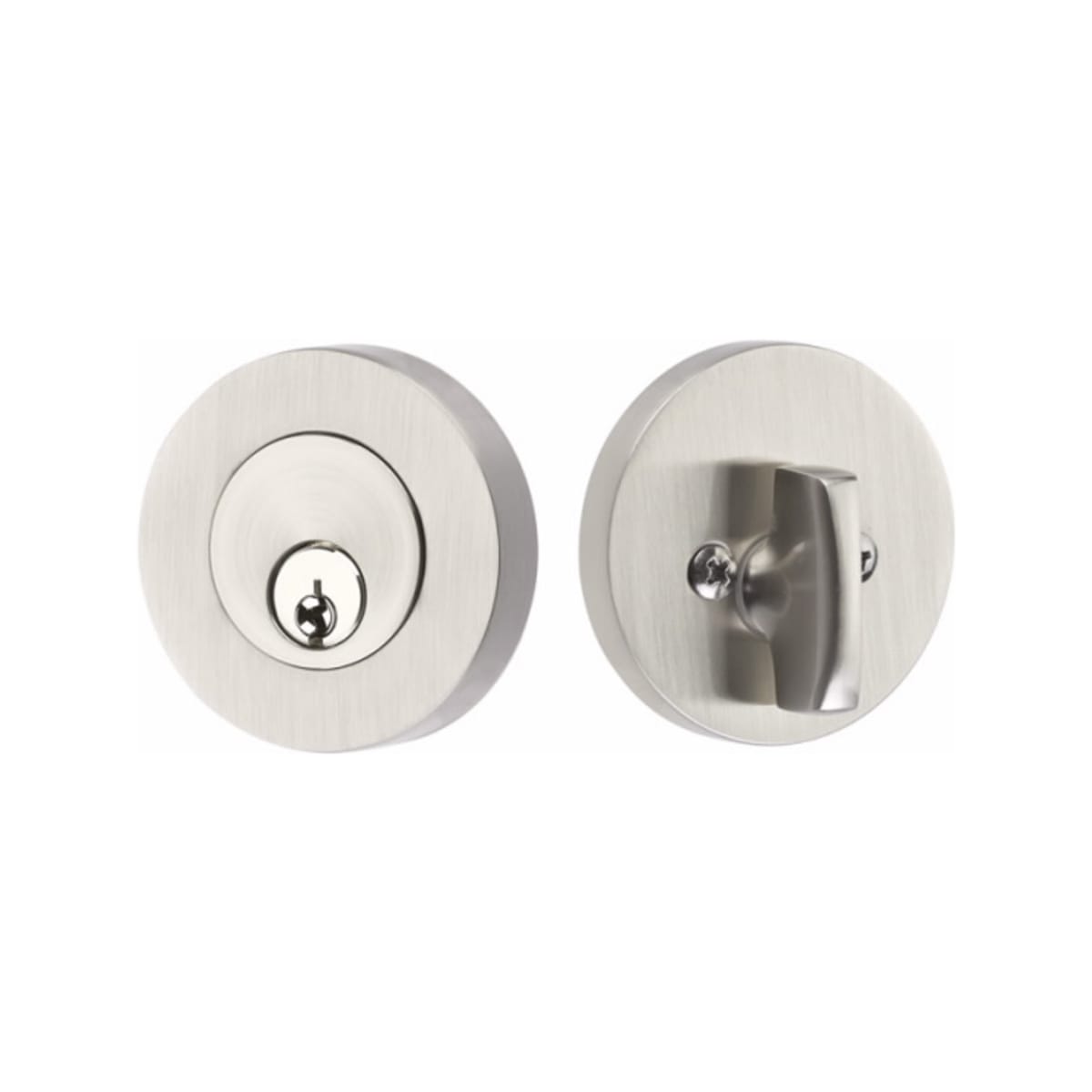 Modern Disc Keyed Deadbolt Emtek
