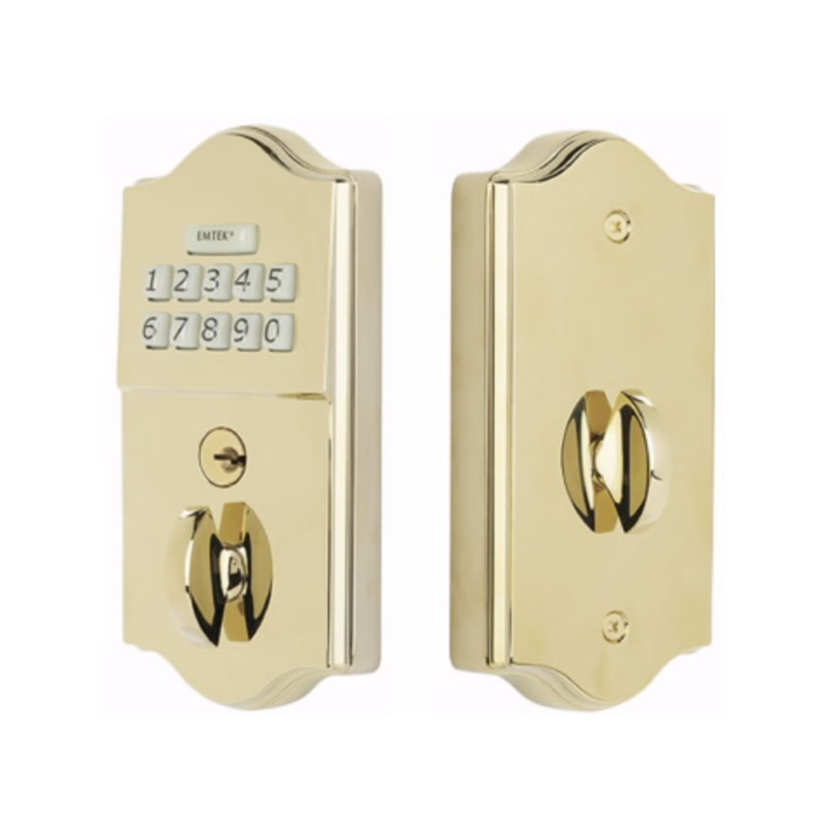 Brass Keyoad Deadbolt Emtek