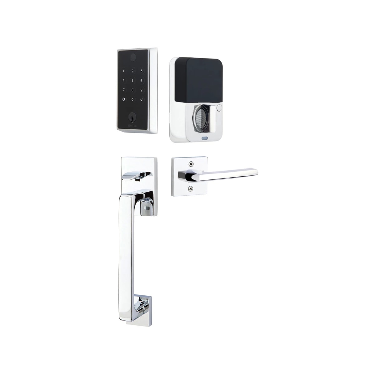 b*e様 SOUTH CLICK EMPOWERED™2 Touch Entry Set with Baden Grip Keyed | Emtek