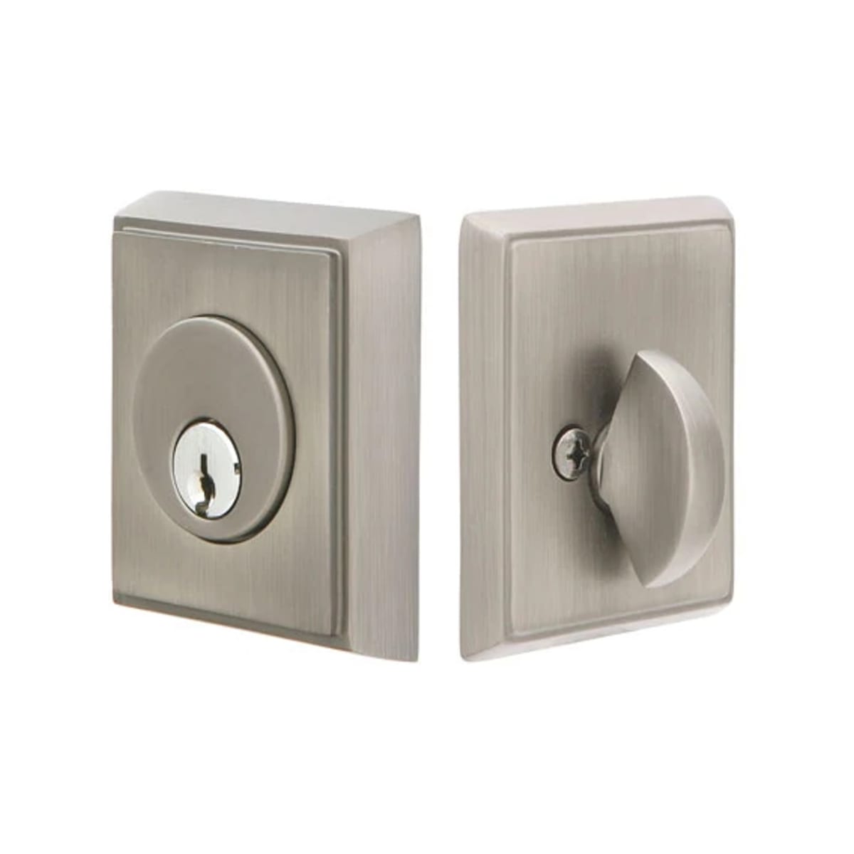 Rectangular Keyed Deadbolt | Emtek