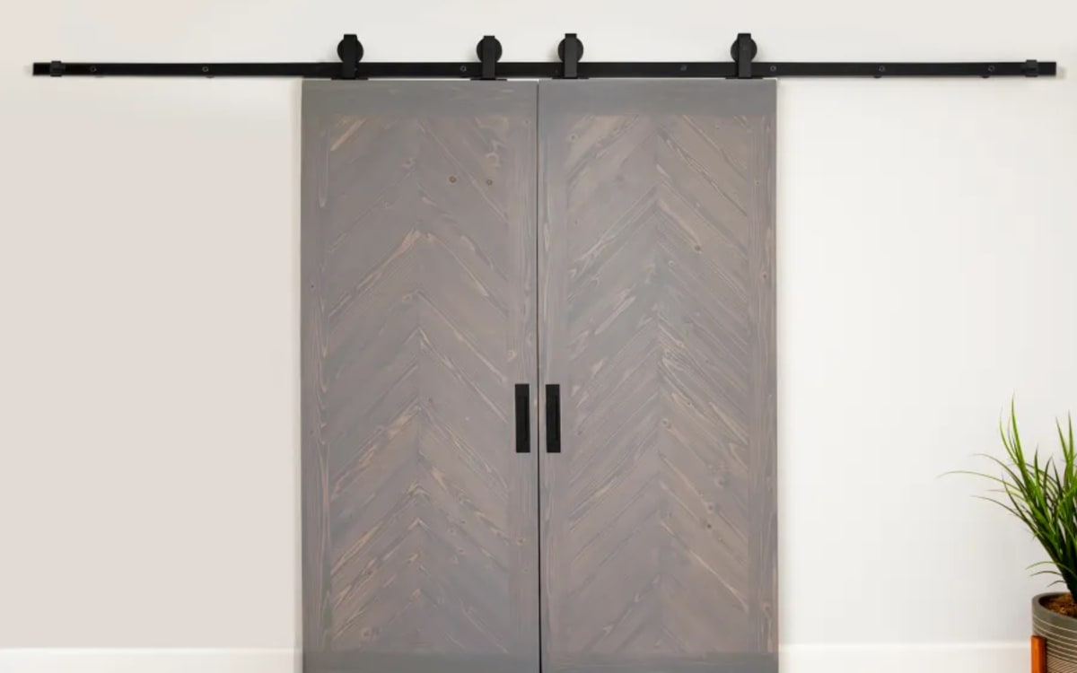 Flat Track Barn Door Hardware Emtek | osmunited.com