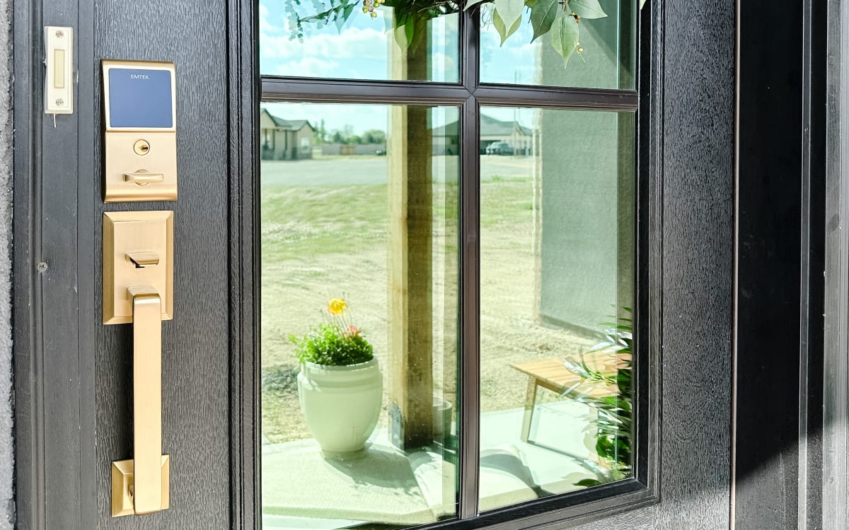 Emtek Transitional Heritage Monolithic Entry Handleset - Single Cylind –  Door&WindowHardware