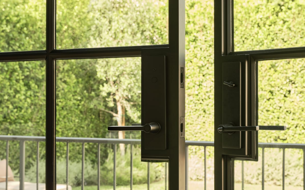 Modern Rectangular Two Point Lock | Emtek