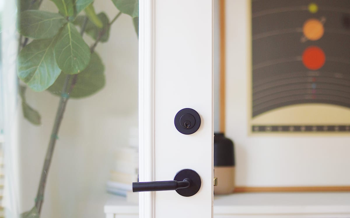 Modern Disc Keyed Deadbolt | Emtek