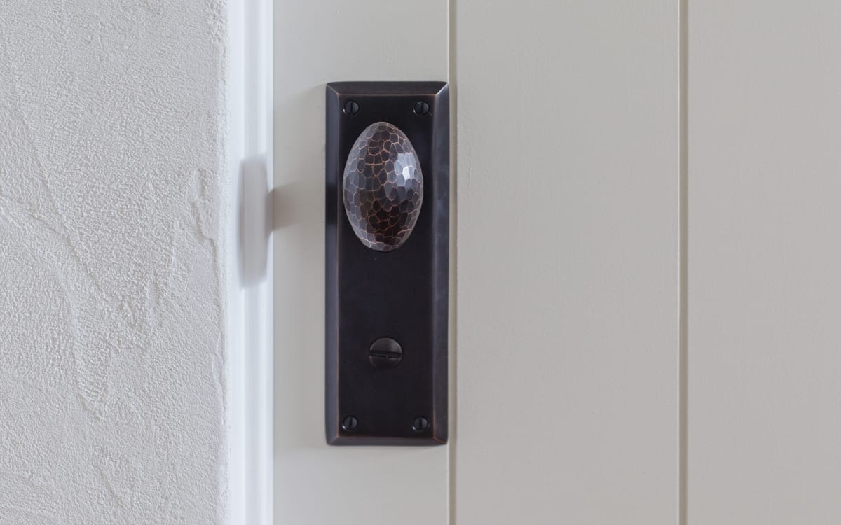 Hammered Egg Knob | Emtek